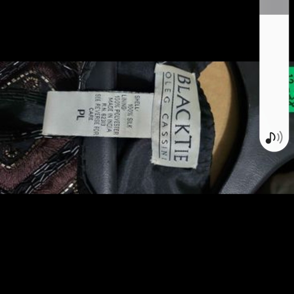 Holiday jacket.  Worn 1 time - Picture 3 of 3